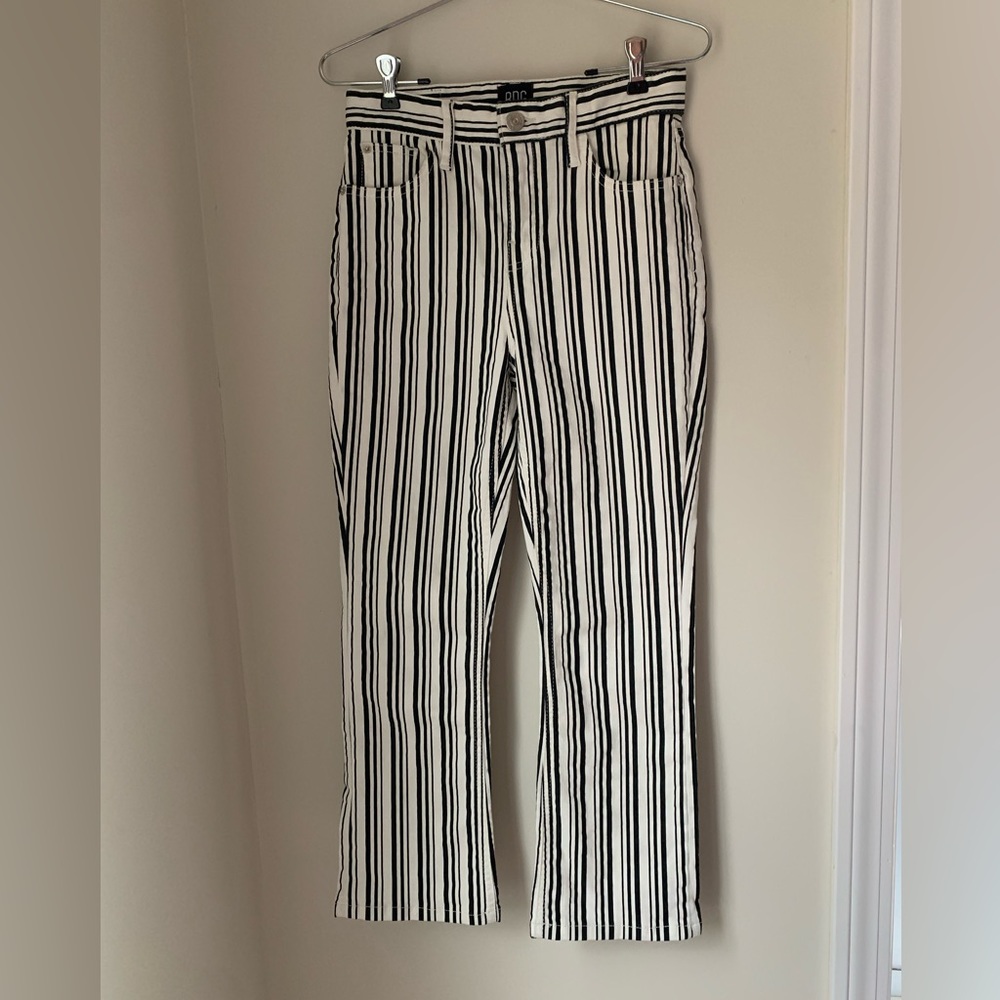 Urban Outfitters Jeans Urban Outfitters BDG High Rise Cropped Kick Flare Stripe